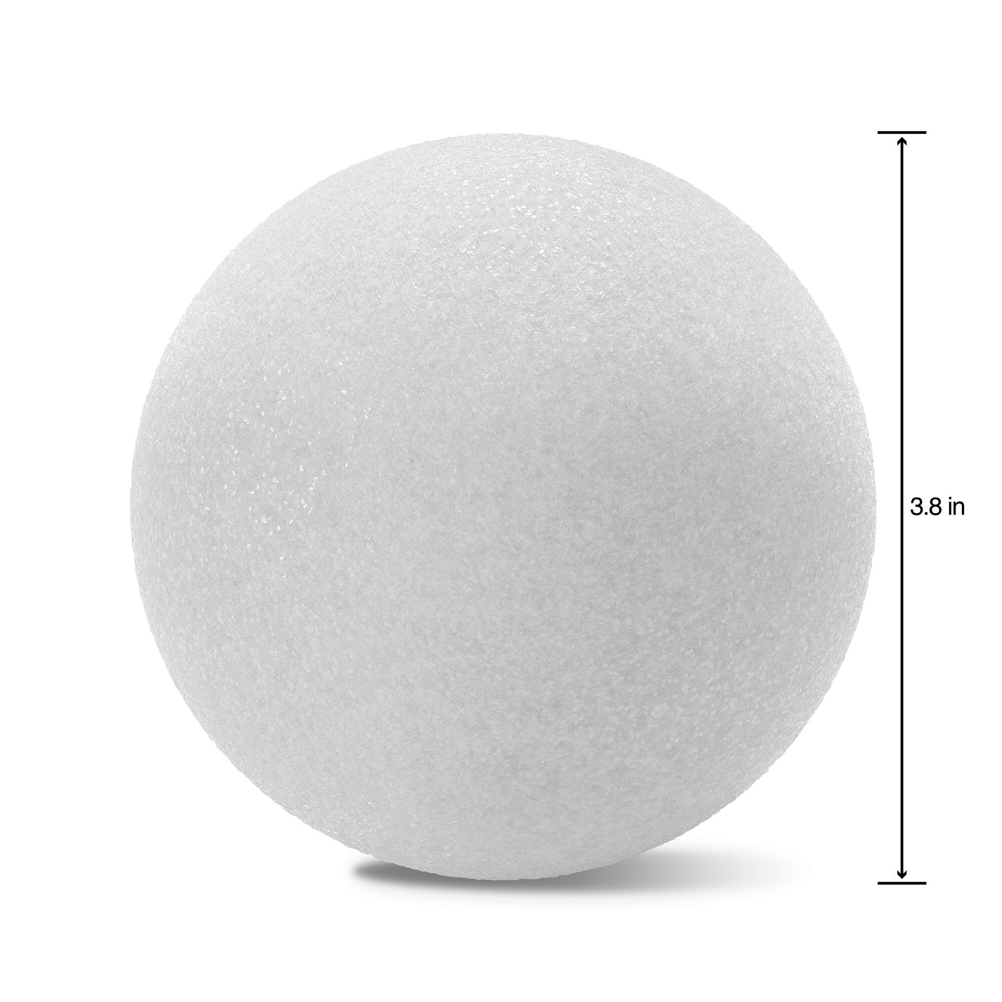 FloraCraft® CraftFōM 4" White Balls, 2ct.